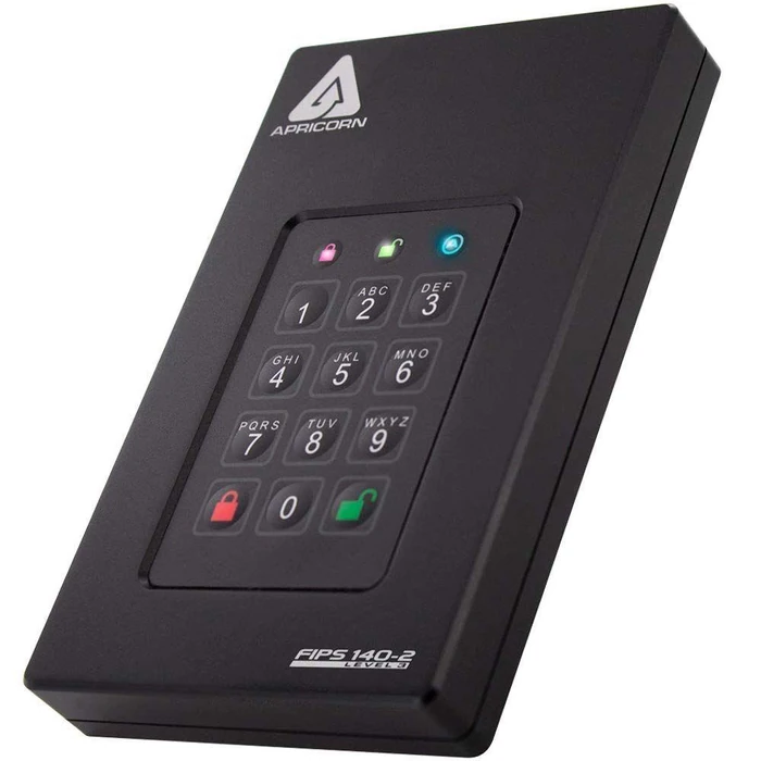 Apricorn Aegis Fortress 2TB External Hard Drive - Black by Apricorn - Image 3