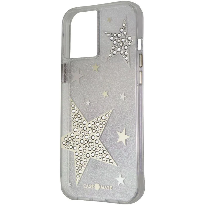 Case-Mate Sheer Gems Phone Case for iPhone 12 Pro Max - Sheer Superstar by Case-Mate - Image 1