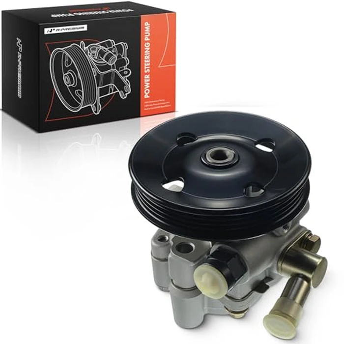 A-Premium Power Steering Pump, with Press-On Pulley, Compatible with Toyota Camry 2002-2006 & Lexus ES300 2002-2003, ES330 2004-2006, 3.0L 3.3L, Replace # 44320-07012, PSP1282 by A-premium - Image 1