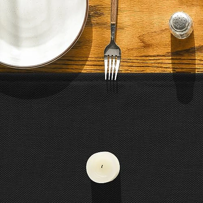 Artoid Mode Black Table Runner, Seasonal Halloween Washable Kitchen Dining Table Decoration for Home Party Decor 13x90 Inch by Artoid Mode - Image 5