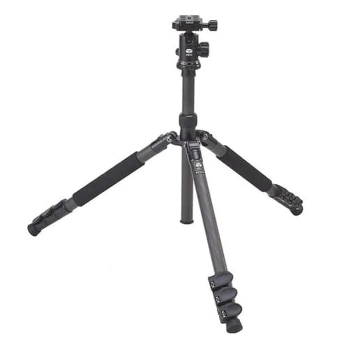 SIRUI Carbon Fiber, Includes a E-10 Ball Head, Reversible Center Column, Max Height 55.1 inches, Max Load 17.6 LBS by Sirui - Image 2