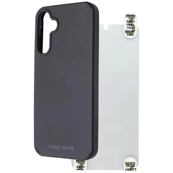 Case-Mate Protection Pack Phone Case & Screen Protector for Samsung Galaxy A15 5G - Black by Case-Mate - Refurbished - Brand New condition