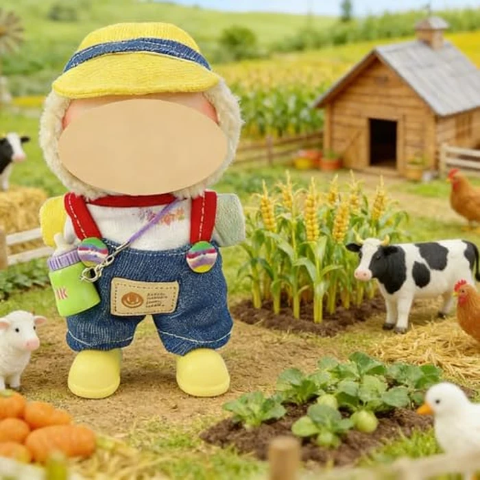 Ezcora Clothes for Doll, 5 Pack Clothes for 17cm Doll Include Pairs of Shoes, Perfect for Play & Display, Doll Outfits Accessories for Collectors (No Dolls) (Pastel Dopamine) by Ezcora - Image 6