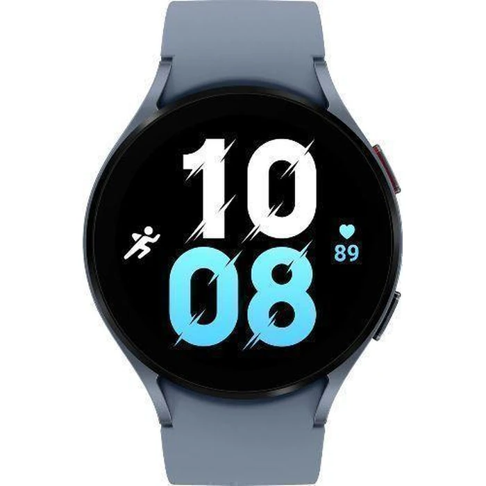 Samsung Galaxy Watch5 (Bluetooth) - 16GB - 44mm - Sapphire Aluminum Case with Sapphire Fluoroelastomer Sport Band by Samsung - Refurbished - Premium condition - US$68.43