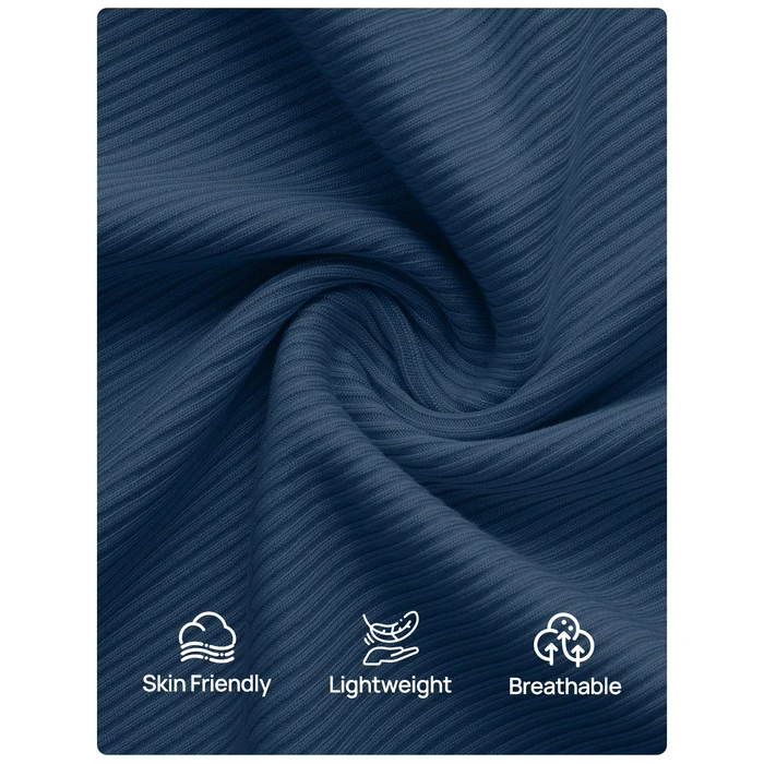 ZESICA Tank Tops for Women Summer Ribbed Knit V Neck Lace Trim Tanks Sleeveless Casual Going Out Cami Shirts 2026 Dustyblue Large by ZESICA - Image 6