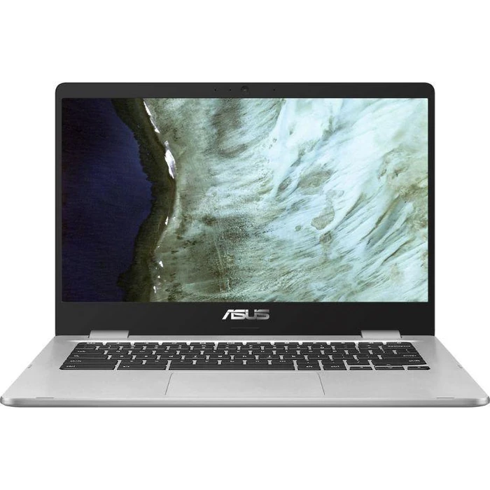 Asus Chromebook C423NA Laptop 14" - Silver - Intel Celeron N3350 1.1GHz - 4GB RAM - 32GB by Asus - Refurbished - Excellent condition - US$201.49