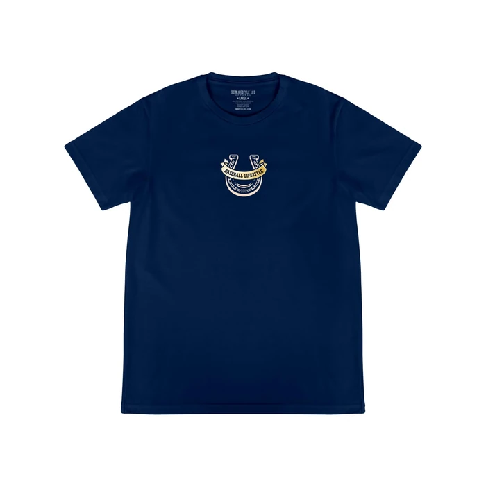 Baseball Lifestyle 101 Wild West Windup T-Shirt for Men - Short Sleeve, Crew Neck - Size S Navy by Baseball Lifestyle 101 - Image 1