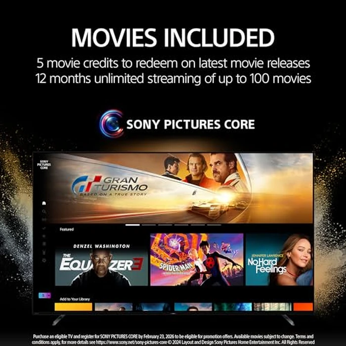 Sony BRAVIA 2 II 43 Inch 4K Ultra HD LED Smart TV with Google TV and Exclusive Features for PlayStation5 (K-43S20M2), 2025 Model by Sony - Image 2