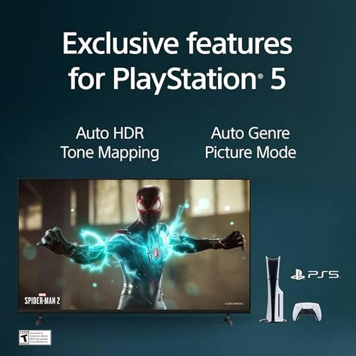 Sony BRAVIA 2 II 43 Inch 4K Ultra HD LED Smart TV with Google TV and Exclusive Features for PlayStation5 (K-43S20M2), 2025 Model by Sony - Image 4