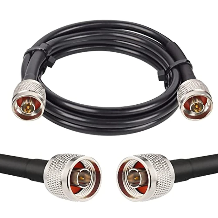 XRDS -RF N 6FT Type N Coax Extension Cable N Male to N Male Connector Pure Copper Low Loss by XRDS -RF - Used - Like New condition - US$12.33