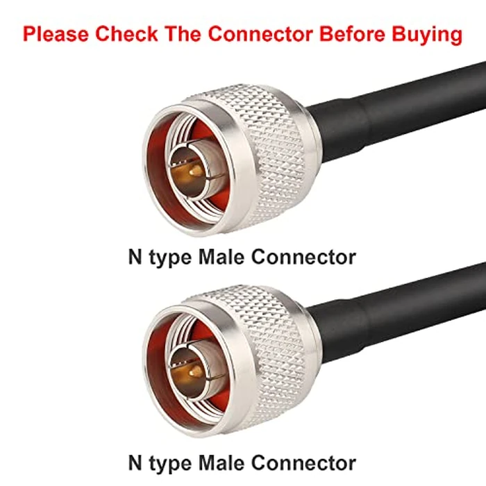 XRDS -RF N 6FT Type N Coax Extension Cable N Male to N Male Connector Pure Copper Low Loss by XRDS -RF - Image 2