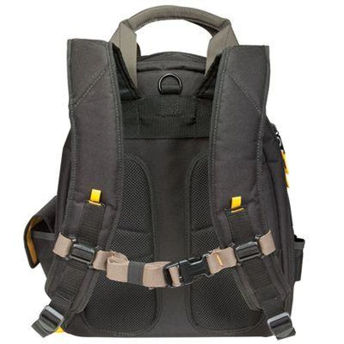 CLC L255 Professional Tool 53 Pocket Lighted Backpack Bag Carrier Padded Straps - Black by CLC - Image 4