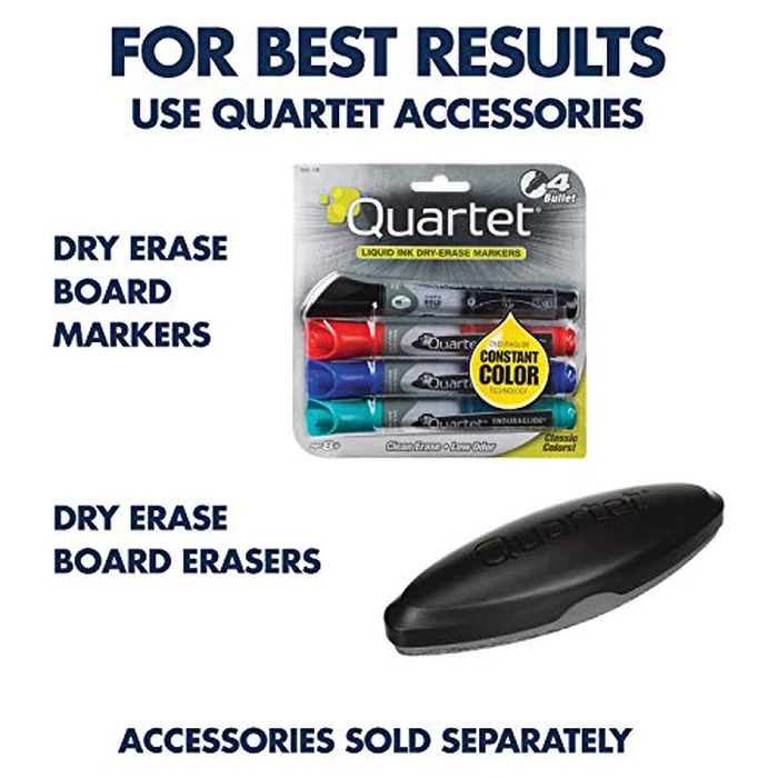 Quartet Classic Nano-Clean Magnetic Dry-Erase Board, 36" x 24" (3' x 2'), Silver Aluminum Frame by Quartet - Image 9