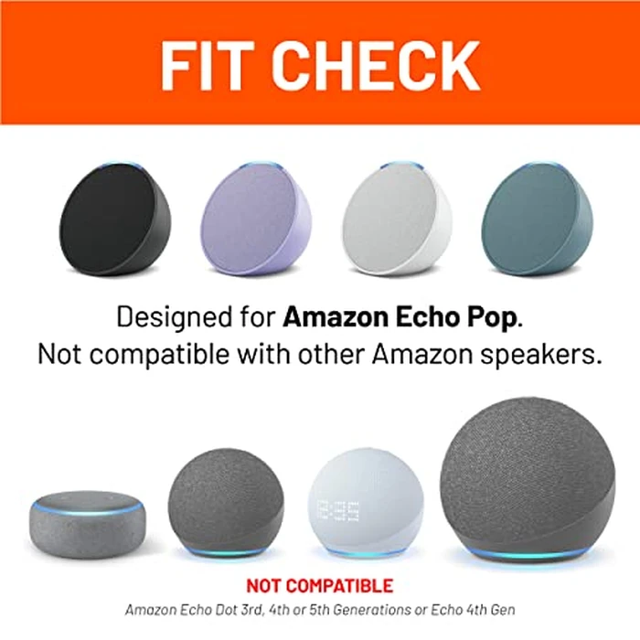 Made for Amazon Shelf Wall Mount, for Echo Pop (2023 Release) by ECHOGEAR - Image 3