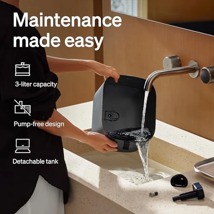 PETLIBRO Upgrade Cat Water Fountain Stainless Steel Tray, Dockstream 2 Cat Fountain Indoor, 3L/101oz Auto Cat Fountains for Drinking, App Monitoring Pet Water Fountain Dog, 5G WiFi Cat Water Dispenser by PETLIBRO - Image 3