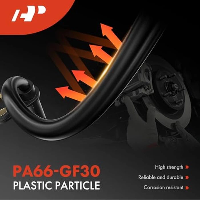 A-Premium Wiring Harness for Rear Left ABS Wheel Speed Sensor Compatible with Toyota Yaris 2012-2014, Prius C 2012-2019 - Without Sensor by A-Premium - Image 4