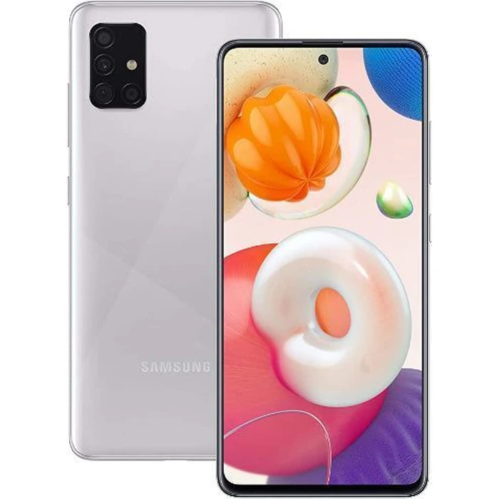 Galaxy A51 - 128GB - 6GB RAM - 1 Physical SIM - Haze Crush Silver - Unlocked by Samsung - Refurbished - Excellent condition - US$338.98