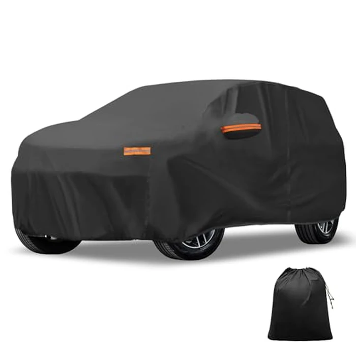 X AUTOHAUX Car Cover Outdoor Waterproof Sun Rain Snow Hail Protection with Left Side Door Zipper 210D-PU for Ford Edge by X AUTOHAUX - Used - Very Good condition - US$36.11