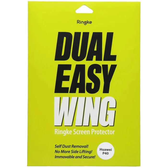 Ringke Dual Easy Wing Screen Protector for Huawei P40 (2 Pack) - Clear by Ringke - Image 2