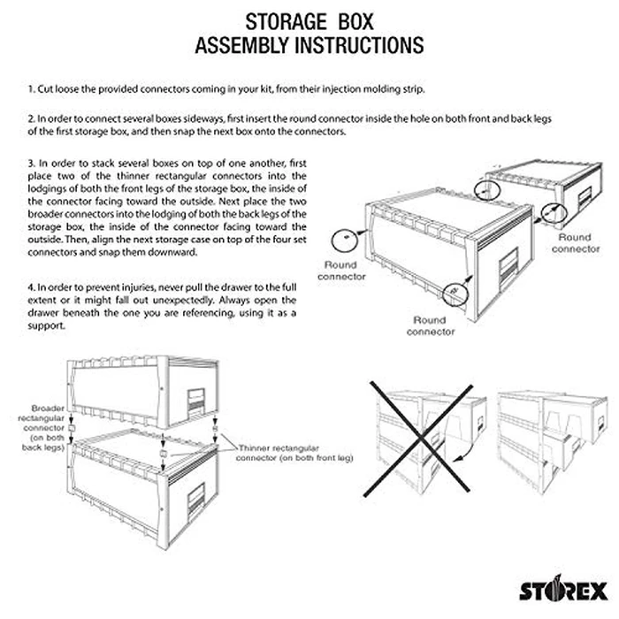 STX61401U01C - Archive Drawer for Legal Files Storage Box by Storex by Storex - Image 4