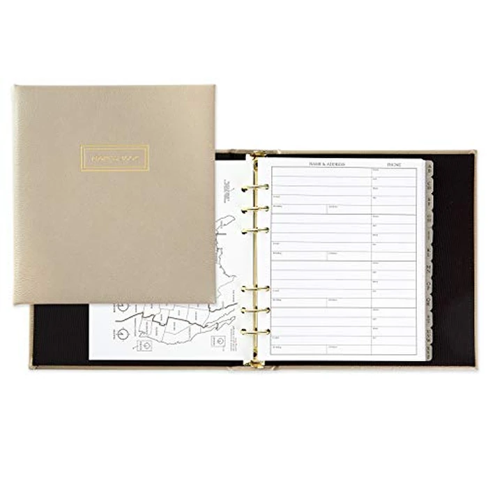Hallmark Refillable Address Book (Cream) by Hallmark - Image 2