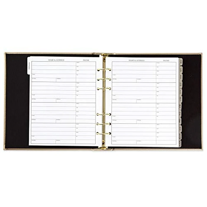 Hallmark Refillable Address Book (Cream) by Hallmark - Image 4