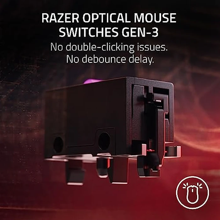 Razer Viper V2 Pro HyperSpeed Wireless Gaming Mouse: 59g Ultra Lightweight - Optical Switches Gen-3-30K DPI Optical Sensor - 80 Hour Battery - USB Type C Cable Included - PUBG: Battleground Edition by Razer - Image 3