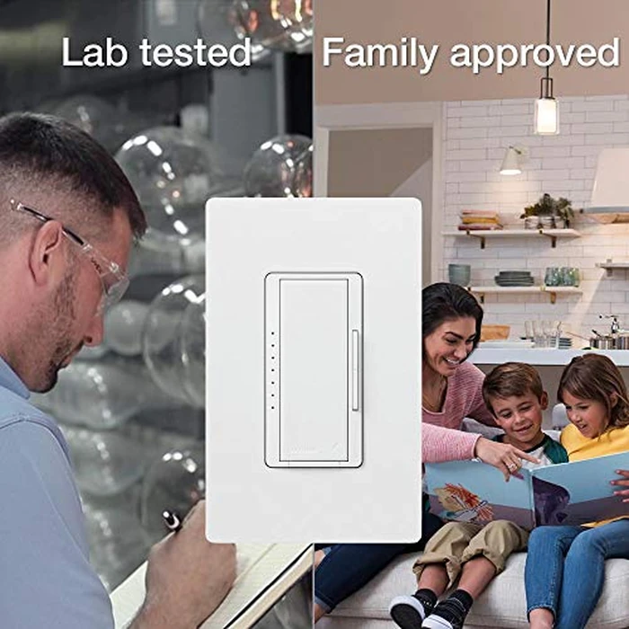 Lutron Maestro C.L Dimmer Switch for Dimmable LED, Halogen & Incandescent Bulbs, Single-Pole or Multi-Location, MACL-153M-MN, Midnight by Lutron - Image 2