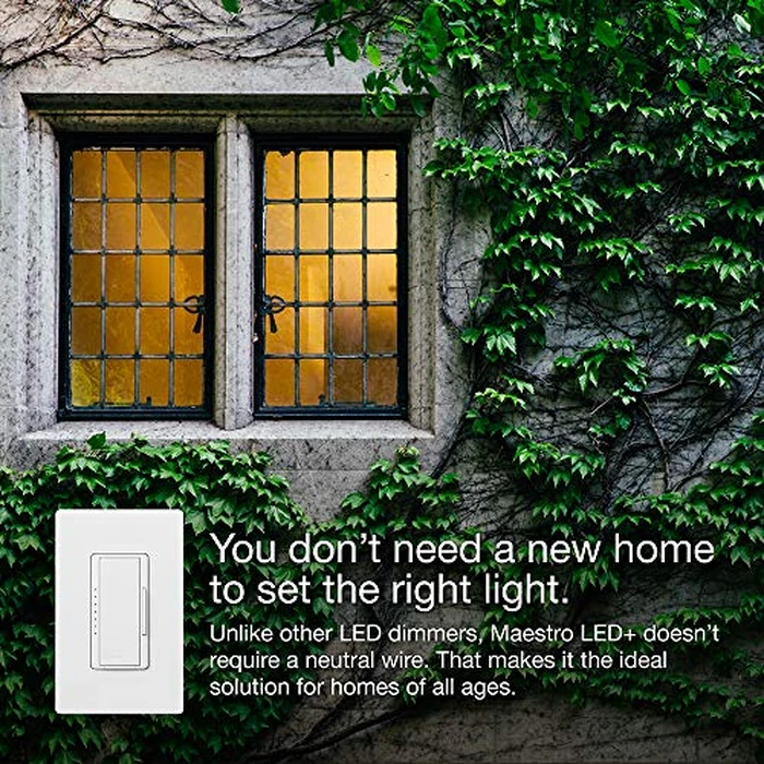 Lutron Maestro C.L Dimmer Switch for Dimmable LED, Halogen & Incandescent Bulbs, Single-Pole or Multi-Location, MACL-153M-MN, Midnight by Lutron - Image 4