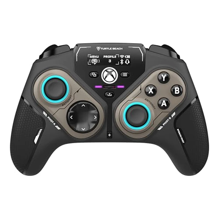 Turtle Beach Stealth Pivot Wireless Smart Game Controller Officially Licensed for Windows PC - Rotating Modules, Display Dashboard, Hall-Effect Sticks, Remappable Buttons, Bluetooth, 20-Hour Battery by Turtle Beach - Image 1