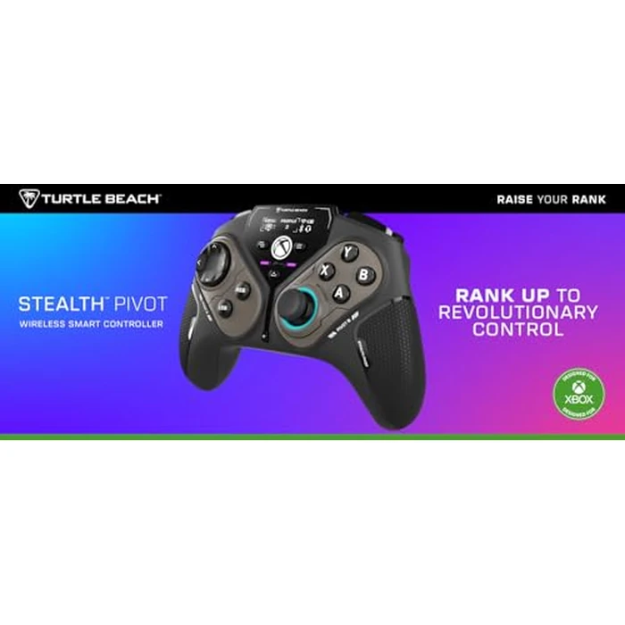 Turtle Beach Stealth Pivot Wireless Smart Game Controller Officially Licensed for Windows PC - Rotating Modules, Display Dashboard, Hall-Effect Sticks, Remappable Buttons, Bluetooth, 20-Hour Battery by Turtle Beach - Image 9