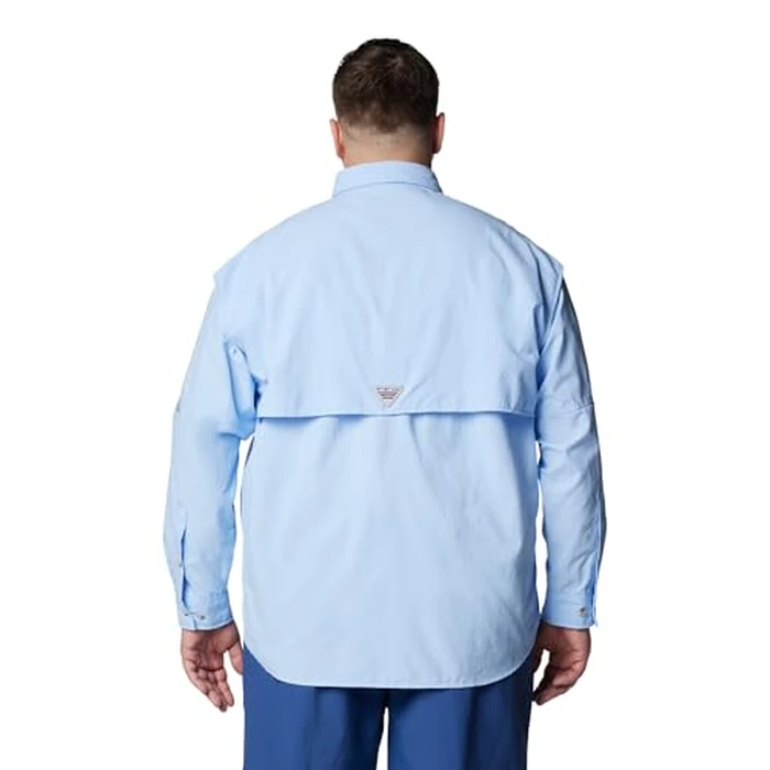 Columbia Mens PFG Bahama II Long Sleeve Fishing Shirt, Sail, 3X by Columbia - Image 6