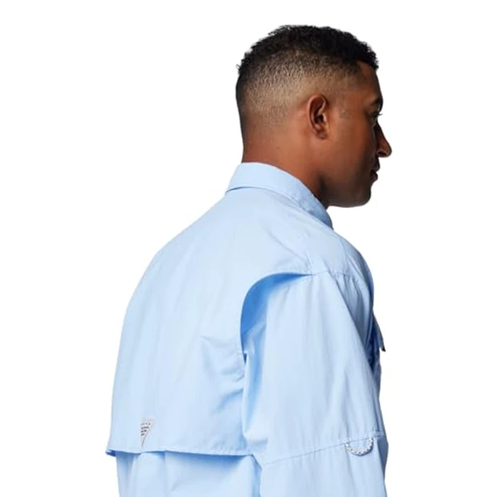 Columbia Mens PFG Bahama II Long Sleeve Fishing Shirt, Sail, 3X by Columbia - Image 7
