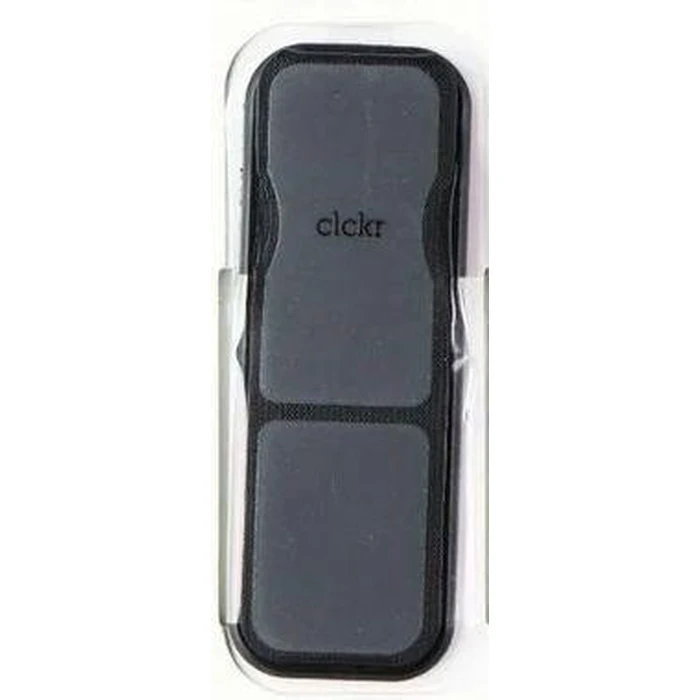 Clckr Grip & Stand Phone Grip - Grey/Black by Clckr - Refurbished - Brand New condition - US$20.48