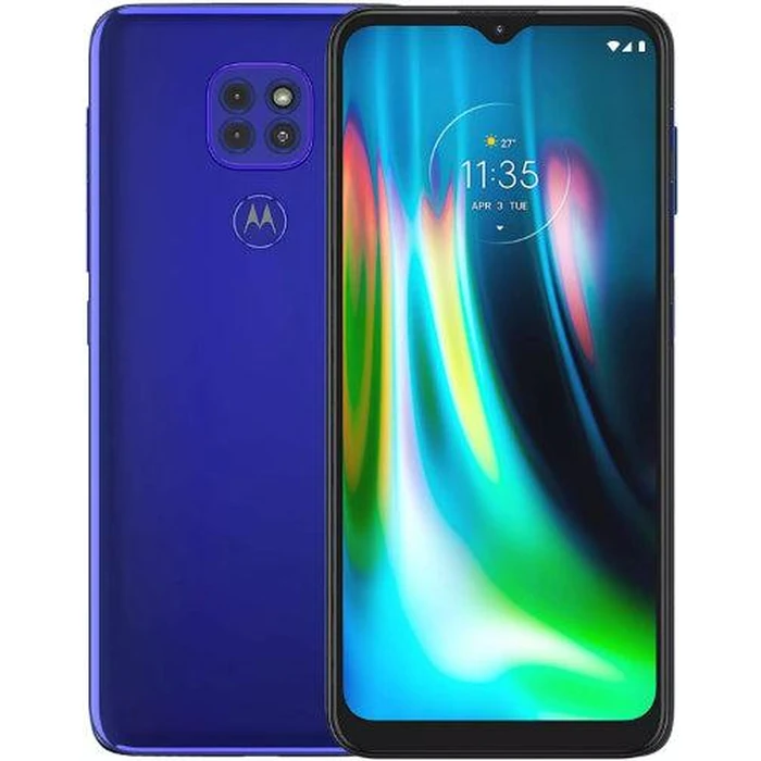 Motorola Moto G9 Play - 64GB - 1 Physical SIM - Sapphire Blue - Unlocked by Motorola - Refurbished - Good condition - US$111.98