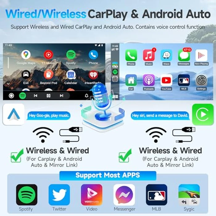 Leadfan Car Radio for Honda Civic 2006-2011 Stereo Compatible with Wireless JBL Apple Carplay Android Auto, 10.1Inch Touchscreen Bluetooth GPS Navigation WiFi Backup Camera MIC （J.B.L Version） by Leadfan - Image 3