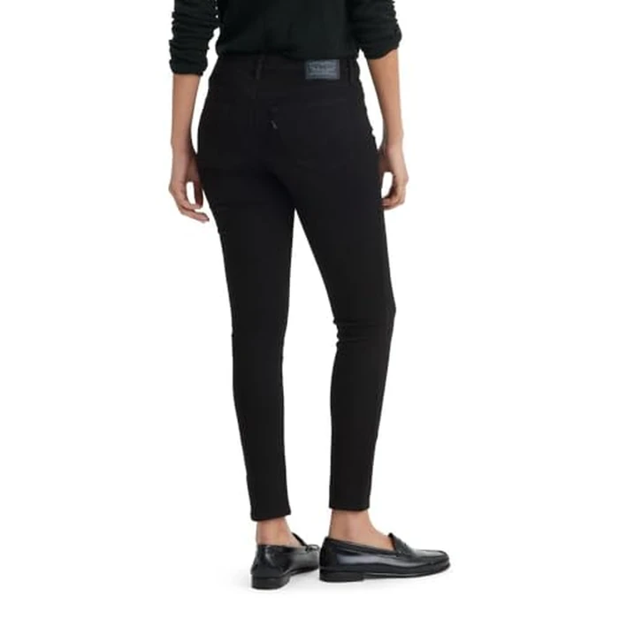Levi's Women's 711 Skinny Jeans Pants, -soft black, 32 (US 14) S by Levi's - Image 2