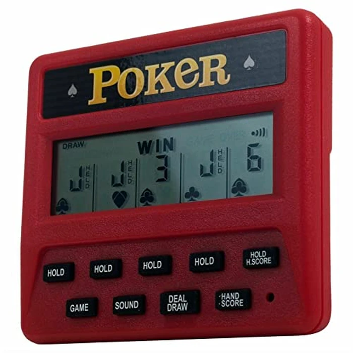 SD Life Electronic Hand Held 5 in 1 Battery Operated Poker Game 1 AAA Easy Fun Gift Holiday by KOFOT - Used - Very Good condition - US$22.46