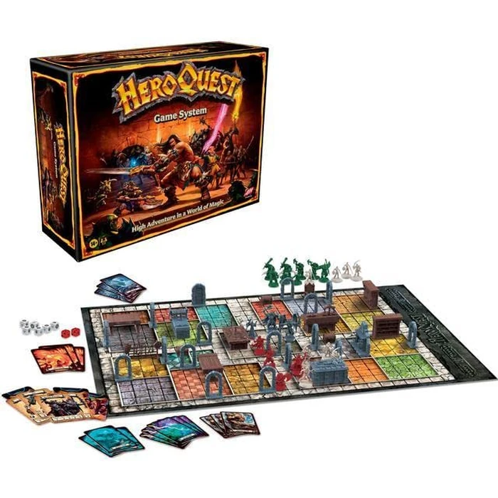 Hasbro Gaming Avalon Hill HeroQuest Game System Tabletop Board Game,Immersive Fantasy Dungeon Crawler Adventure Game for Ages 14 and Up,2-5 Players by Hasbro Gaming - Image 3