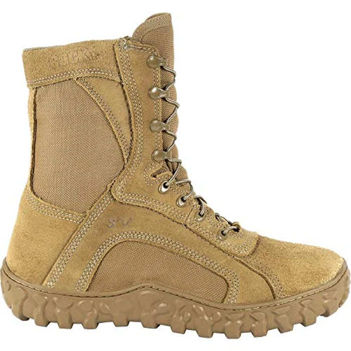 ROCKY S2V Waterproof 400G Insulated Military Boot, Coyote Brown, Size 8(W) by ROCKY - Used - Very Good condition - US$70.96