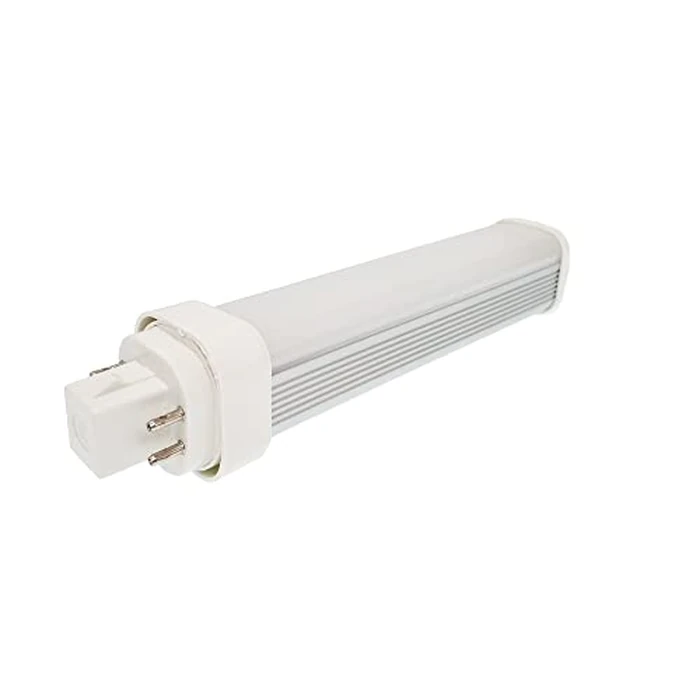 E-Simpo 11W LED GX24Q 4-pin Base Light Bulb Replace PL-C 26W CFL GX24/G24Q Horizontal LED PL Retrofit Lamp Frosted Side Light Cold White 180D Beam Angle (Remove/Bypass The Ballast) by E-Simpo - Image 2