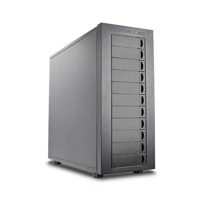 Rosewill Thor NAS - Full Tower Workstation Case | Server Chassis | Supports up to 11 3.5" HDD or 13 2.5" SSD | E-ATX Compatible | 1x 140mm PWM Fan | USB 3.2 Type-C | AI Servers & DIY NAS by Rosewill - Used - Very Good condition
