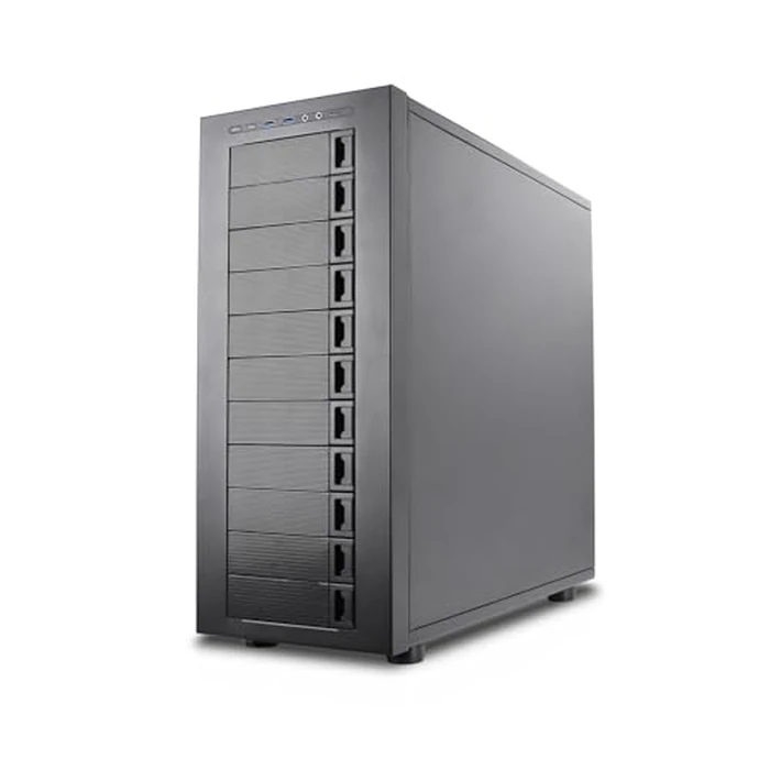 Rosewill Thor NAS - Full Tower Workstation Case | Server Chassis | Supports up to 11 3.5" HDD or 13 2.5" SSD | E-ATX Compatible | 1x 140mm PWM Fan | USB 3.2 Type-C | AI Servers & DIY NAS by Rosewill - Image 2