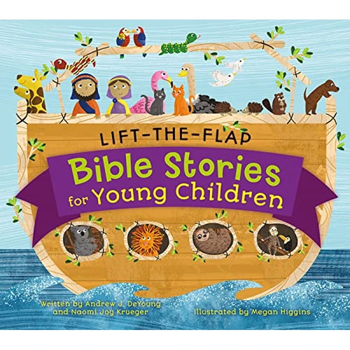 Lift-the-Flap Bible Stories for Young Children by Beaming Books - Used - Acceptable condition