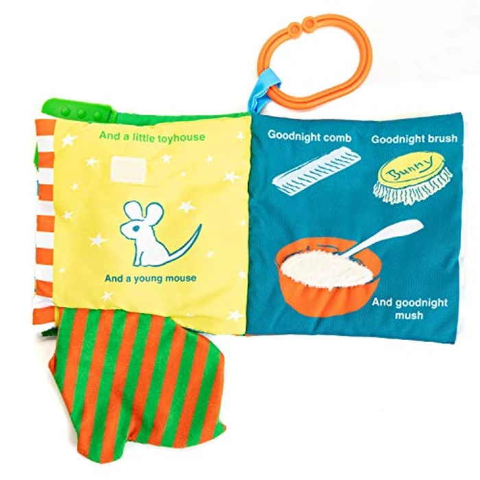Kids Preferred Goodnight Moon Soft Book with On The Go Clip, 5 Inches by KIDS PREFERRED - Image 3
