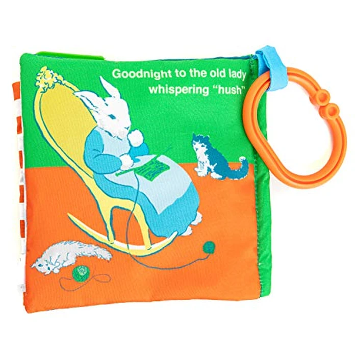 Kids Preferred Goodnight Moon Soft Book with On The Go Clip, 5 Inches by KIDS PREFERRED - Image 5