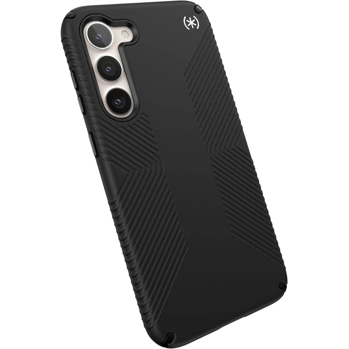 Speck Presidio2 Grip Phone Case for Samsung Galaxy S23+ - Black by Speck - Refurbished - Acceptable condition