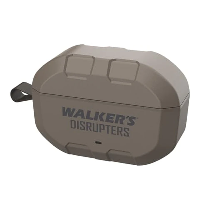 Walker's Disrupter Bluetooth Earbuds - Hunting Range Shooting Active Lifestyle Ear Protection Hearing Enhancement Noise-Cancelling Rechargeable Wireless Electronic Earbuds - FDE by Walker's - Image 4