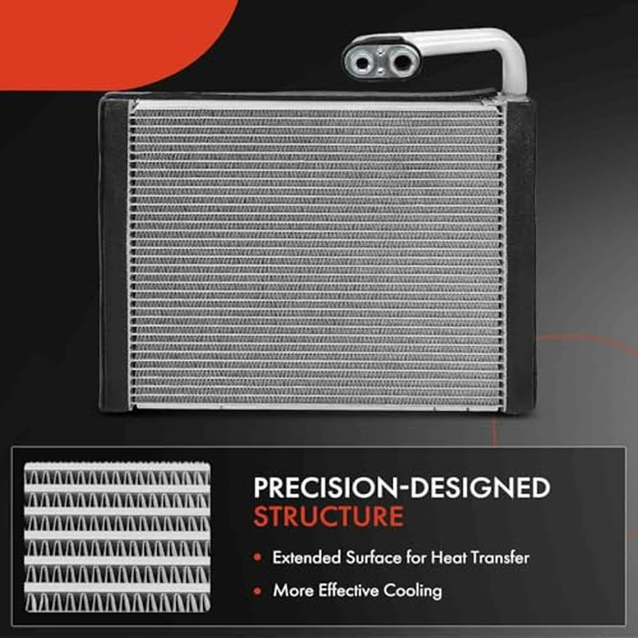 A-Premium A/C Evaporator Core Compatible with Honda Civic 2016-2021, Accord 2018-2021, Insight 2019-2022, Clarity 2017-2019, with Pressing Plate by A-premium - Image 5