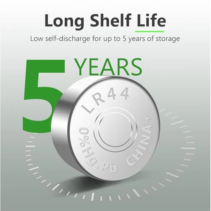 Tanatare 40 Pack LR44 Alkaline Batteries, 1.5V Premium Button Coin Cell Long Lasting for Electronic Devices by Tanatare - Image 4